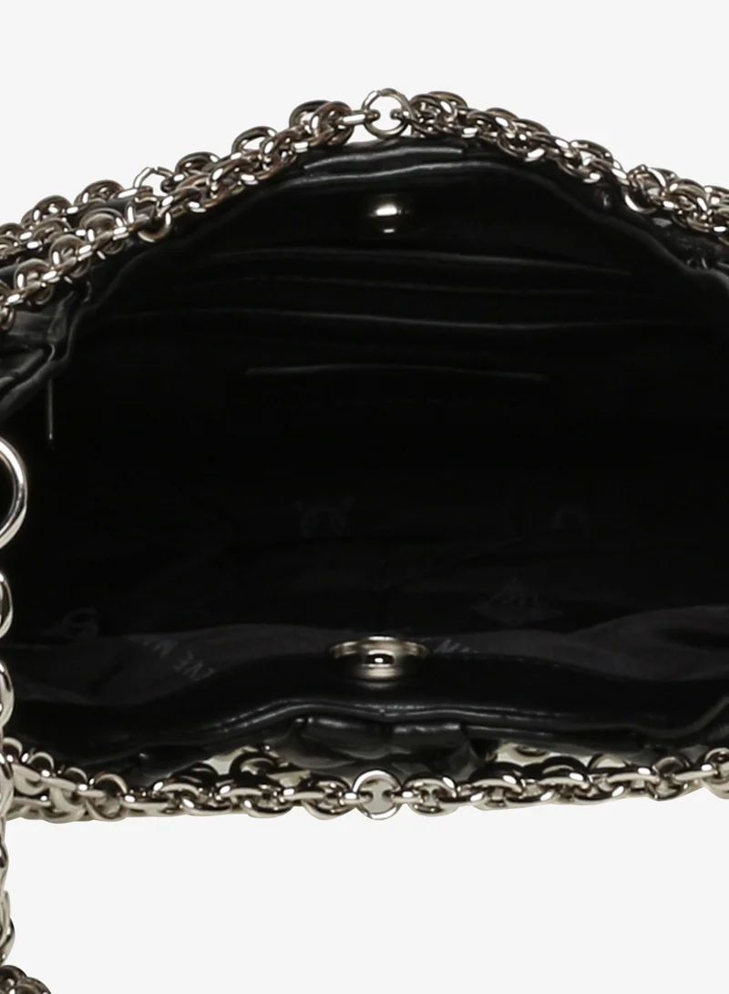 STEVE MADDEN  Smooth PU Chain Tote for Women | Best Price UAE